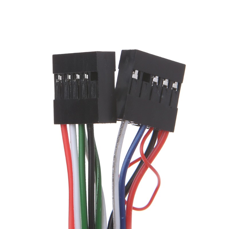 Cáp mic tai nghe cổng âm thanh usb gắn thanh phía trước máy tính pc