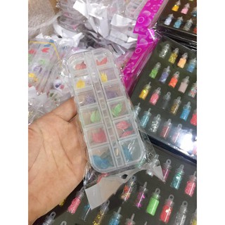 Hộp lá khô thả resin