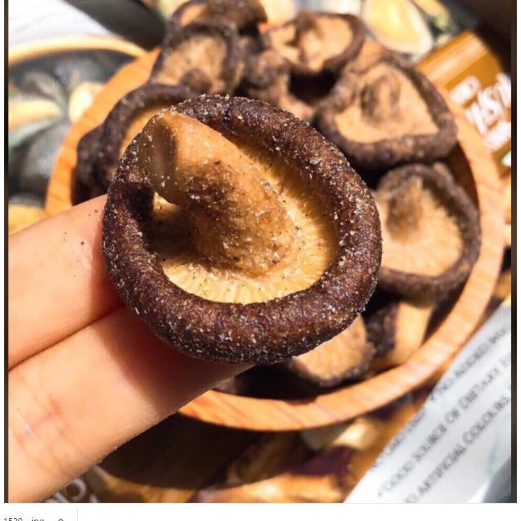 [DATE MỚI] Snack Nấm Hương Sấy Giòn DJ&amp;A SHIITAKE MUSHROOM CRISPS 65g | 150g | 225g (CHUẨN ÚC)