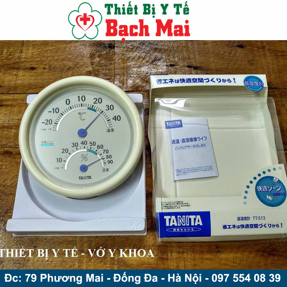 Nhiệt Ẩm Kế Cơ HọcTanita TT 513 Nhật Bản