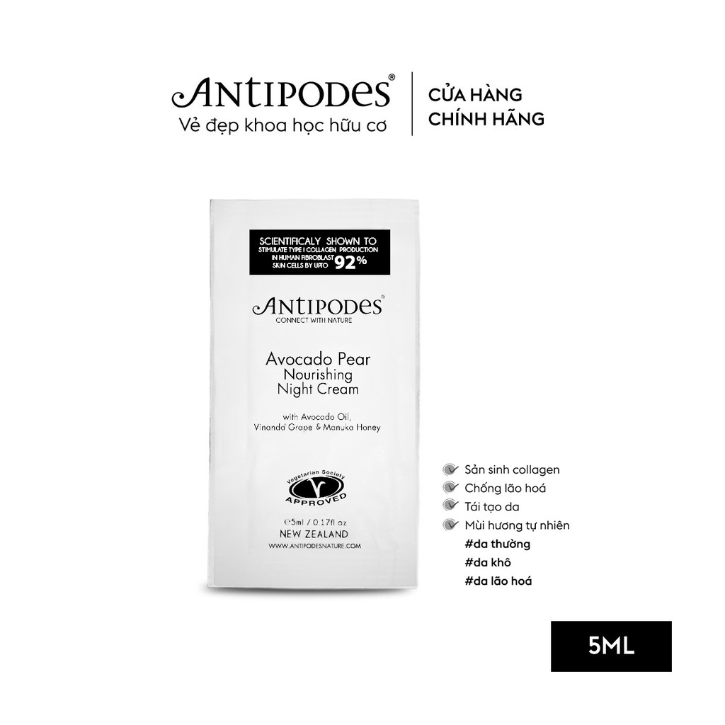 [HB Gift] Combo Chăm Sóc Da Antipodes Sample 5mlx5