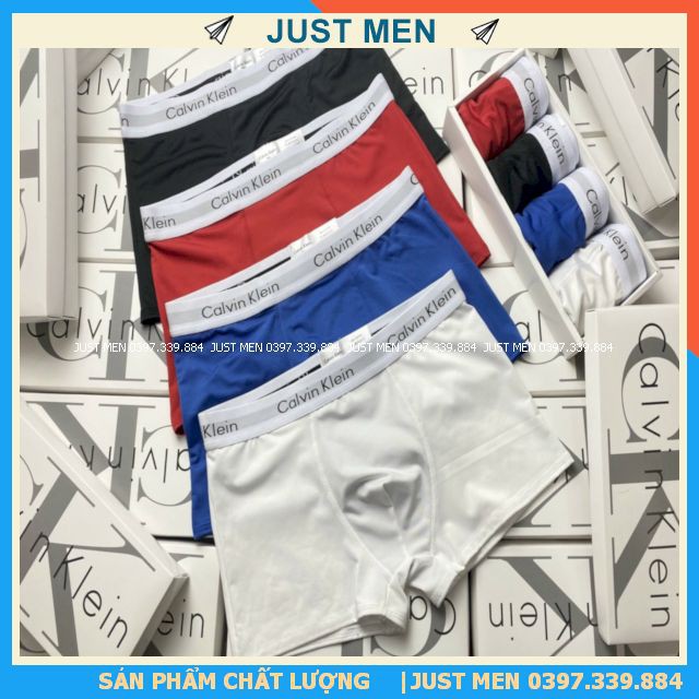 Quần lót nam, sịp nam đùi thun lạnh cao cấp siêu phẩm mềm mịn thoáng mát | Justmen