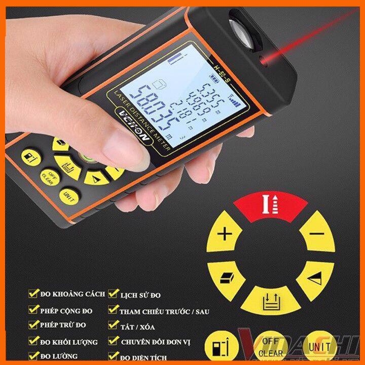 Máy Đo Khoảng Cách Vechon - Máy Đo Khoảng Cách Vechon - 120m Đo Chiều Dài Chuyên Dụng Sử Dụng Công Nghệ Laser