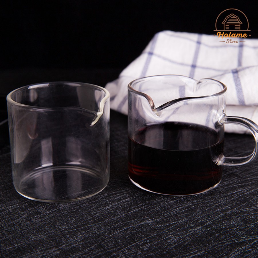 Bình rót mini Espresso – thủy tinh cao cấp 75ml (Có sẵn loại chia vạch và trơn) | BigBuy360 - bigbuy360.vn