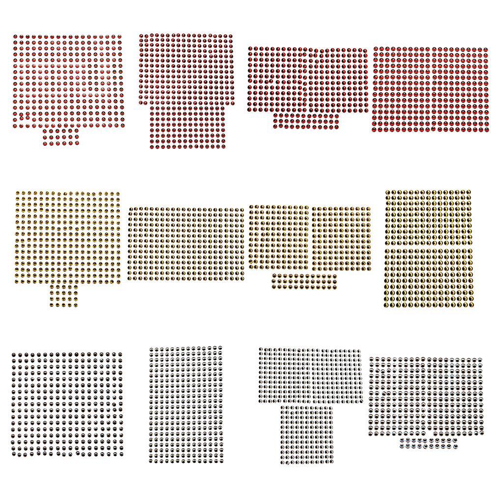 Bộ 300 Mắt Cá Giả Dùng Làm Mồi Câu DIY
