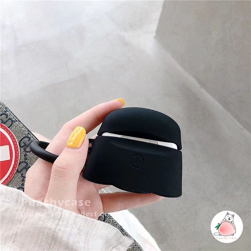 Vỏ Bảo Vệ Hộp Sạc Tai Nghe Airpods 1 2 Pro Air Pod 3 Không Dây Chống Thất Lạc Hình Vô Diện Thời Trang