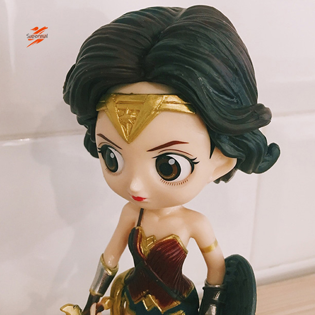 Mô Hình Đồ Chơi Wonder Woman Dễ Thương Trang Trí Xe Hơi