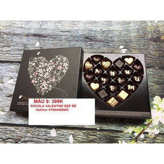 Socola Valentine Handmade (Viết chữ theo yêu cầu)