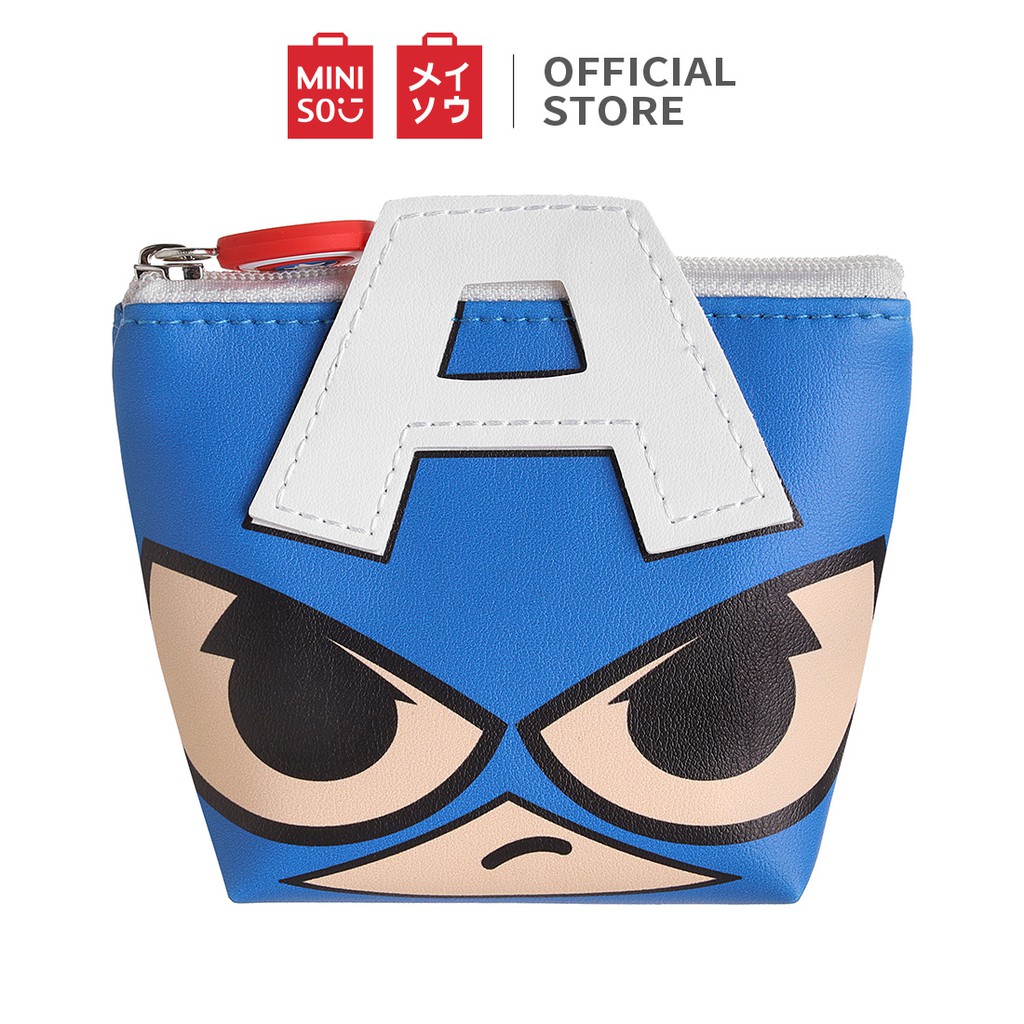 Ví đựng tiền Miniso in hình Marvel (Nhiều màu) - Hàng chính hãng