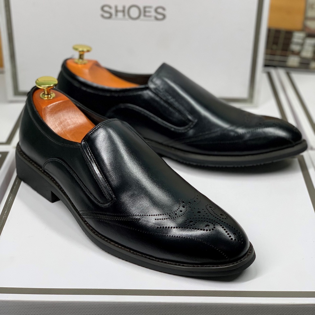 Bộ Sưu Tập Giày Tây - Giày Oxfords Buộc Dây làm từ da bò nguyên tấm nhập khẩu cao cấp