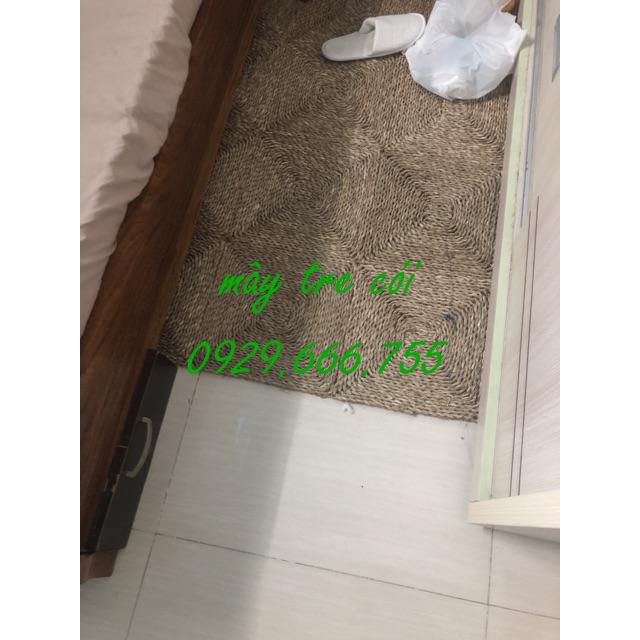 Thảm cói trải sàn chữ nhật size nhỏ || Nhận sản xuất theo kích thước
