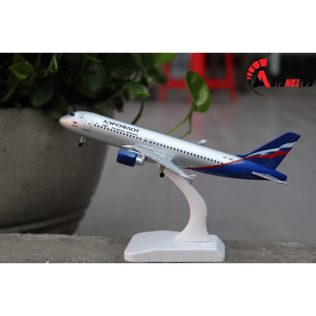 MÔ HÌNH MÁY BAY AEROFLOT 18CM EVERFLY 6273