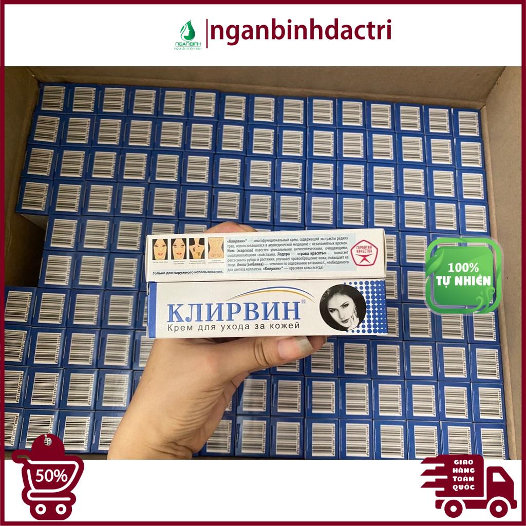 [CAM KẾT 100% CHÍNH HÃNG] Kem mờ sẹo KLIRVIN Nga 25g, giảm sẹo lồi, lõm, sẹo thâm, do mụn