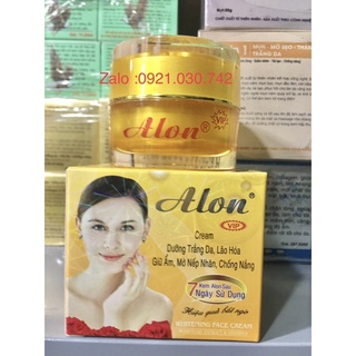 Kem Alon dưỡng trắng da- lão hoá-giữ ẩm-mờ nếp nhăn-chống nắng hủ 15g
