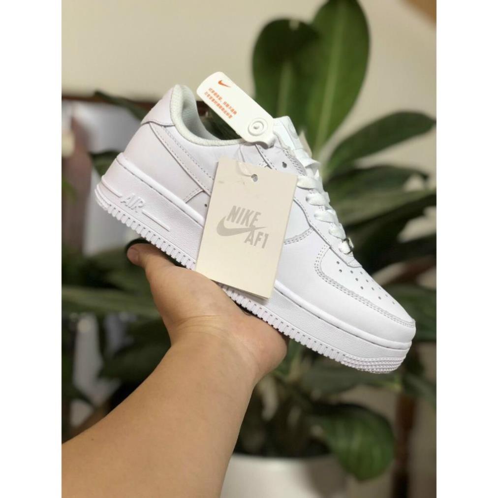 Giày Nike Air Force 1 cổ thấp (NIKE AF1 low ) full trắng