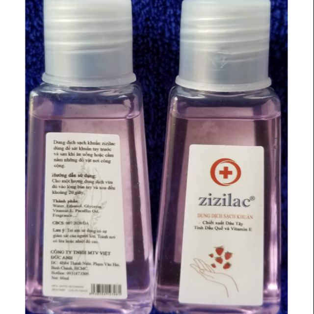 Nước rửa tay khô 60ml