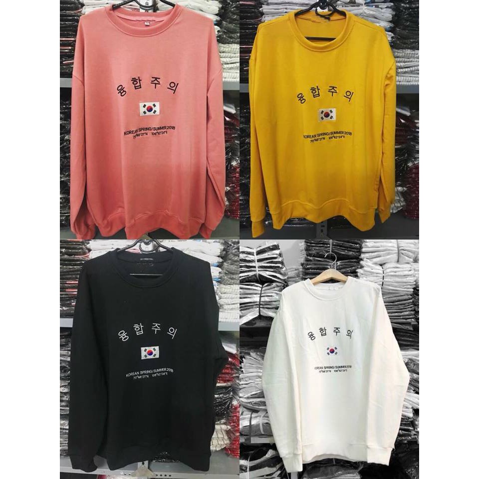 [UNISEX] SWEATER KOREA - SWEATER HÀN QUỐC - ÁO NỈ NAM NỮ