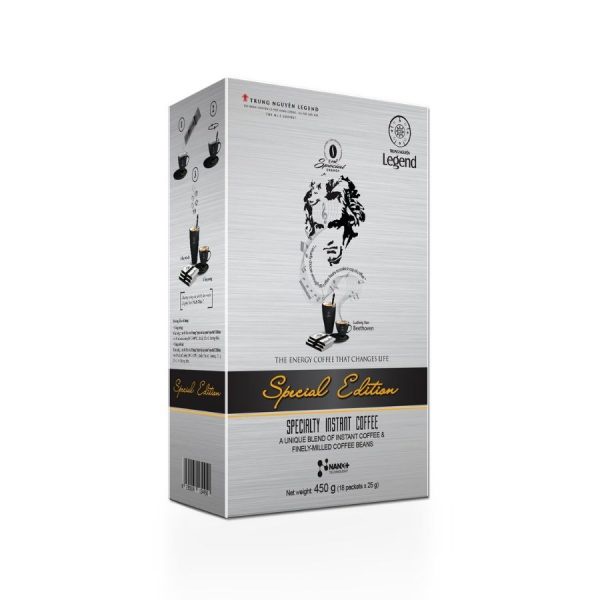 [ Trung Nguyên Legend ] Cà Phê Hòa Tan Special Edition Trung Nguyên Legend - Hòa Tan sữa (Hộp 18 gói)