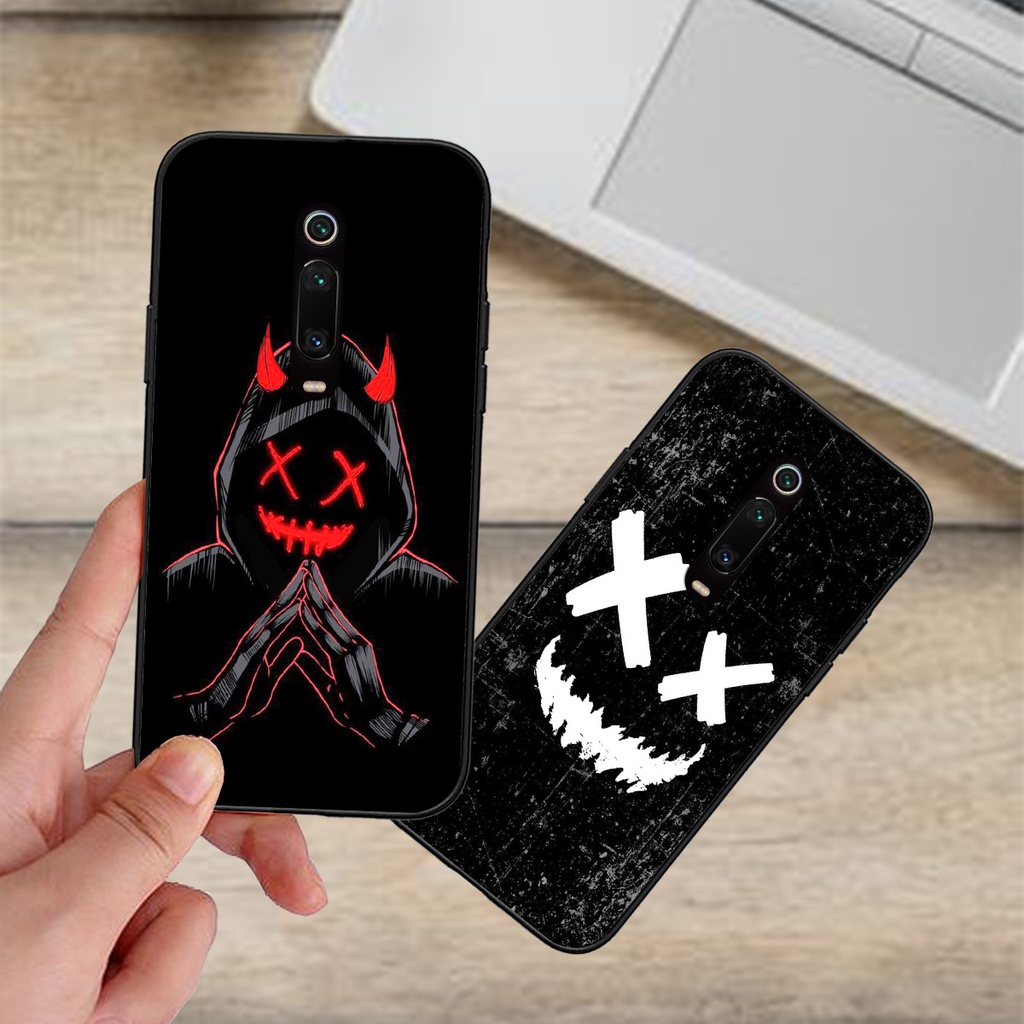 Ốp Xiaomi Redmi K20 / MI 9T / K30 / K30 5G in 3D rockey , đen huyền bí cá tính phong cách cực ngầu