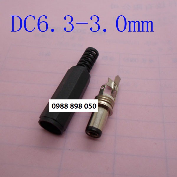 Đầu cắm nguồn DC 5.5-2.1 / 2.5 / 4.0-1.7 / 4.81.7 / 3.5 / 6.3mm Đầu nối DC