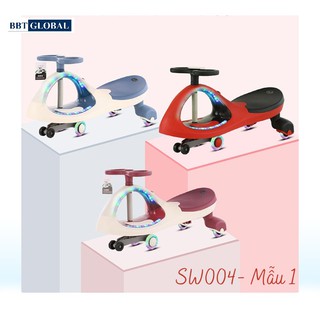 Xe lắc trẻ em có đèn và nhạc cho bé mẫu mới 2024 BBT Global