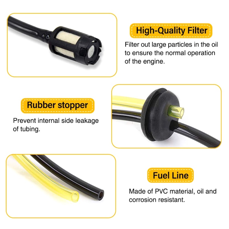 Bộ 5 Ống Lọc Nhiên Liệu Cho Máy Khoan Timbertech Earth Hedge Shears