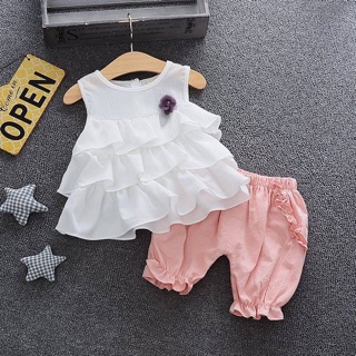 Freeship 99k TQ_combo.set đồ cho bé gái