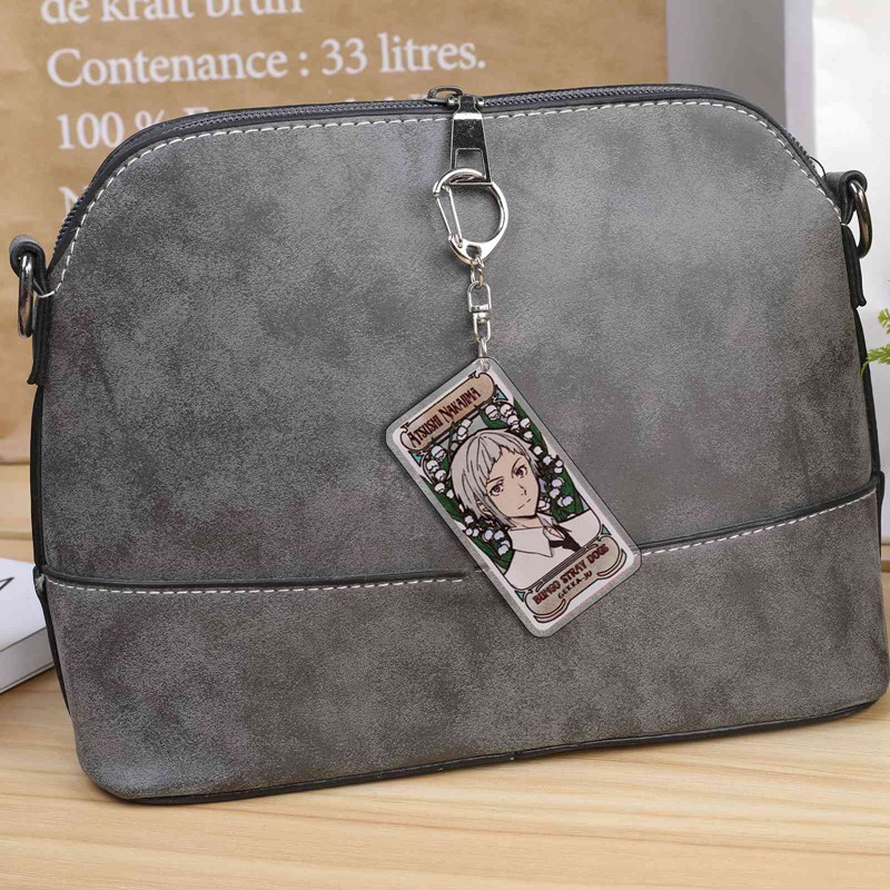 Móc khóa hình nhân vật hoạt hình anime Bungou Stray Dogs đáng yêu dễ thương