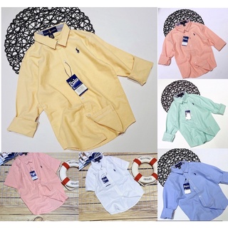 Áo sơ mi tay dài và tay ngắn bé trai A024 A025 size đại