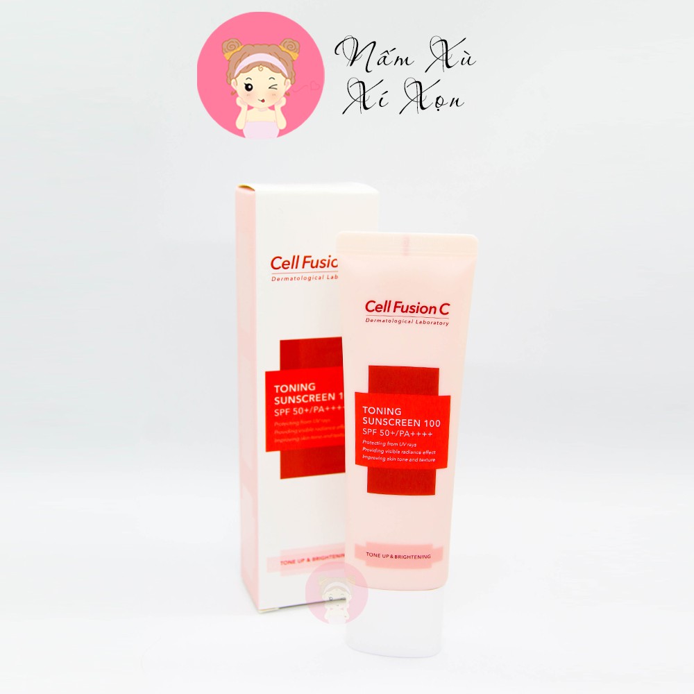 Kem Chống Nắng Cell Fushion C Toning Sunscreen 100 50ml