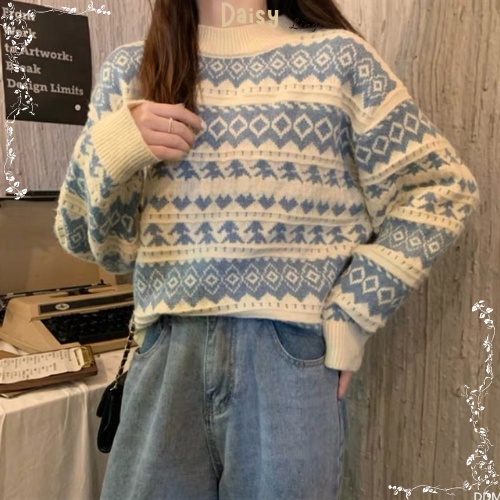 [SP Tốt,Hỏa Tốc] Áo Khoác Cardigan Len  Áo Len Chui Đầu Form Rộng Phong Cách Retro Vintage - Mã AOL010