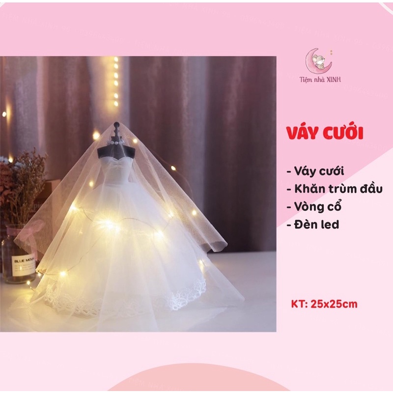 Váy cưới mini - hàng sẵn