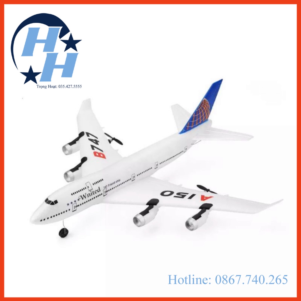Máy bay điều khiển Wltoys XKS A150-C RC Airplane 2.4G Boyin 747 epp maybayrc