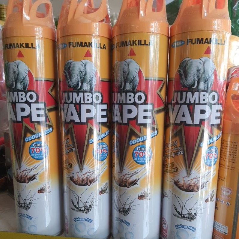 BÌNH XỊT CÔN TRÙNG JUMBO VAPE 600ML