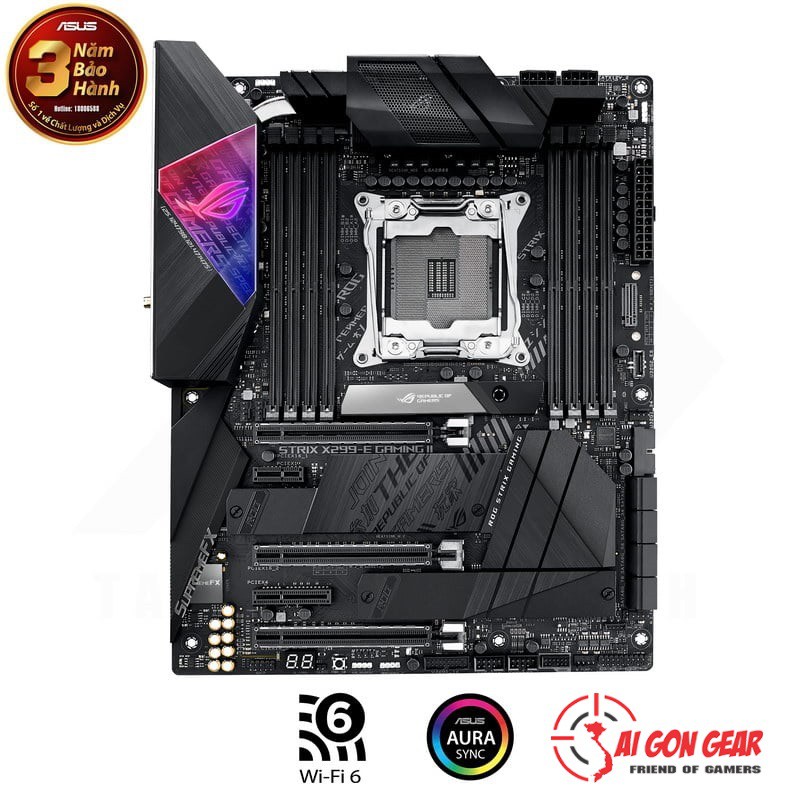 Bo mạch chù Aus rog stix Main X299 E gaming II