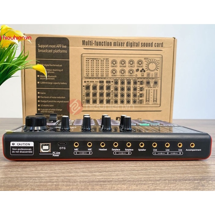 Combo Sound Card K300, Micro Thu Âm BM 900 - Tặng Tai Nghe AKG - Siêu Phẩm Hát Livestream Karaoke Rất Hay - Model 2022