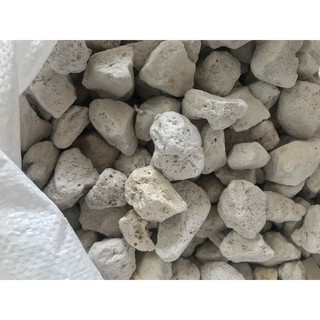 nham thạch trắng kt 2-4cm ( 100g ) ( đá lông vũ )