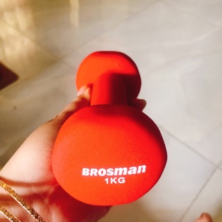 Tạ tay nhập khẩu brosman - 1kg