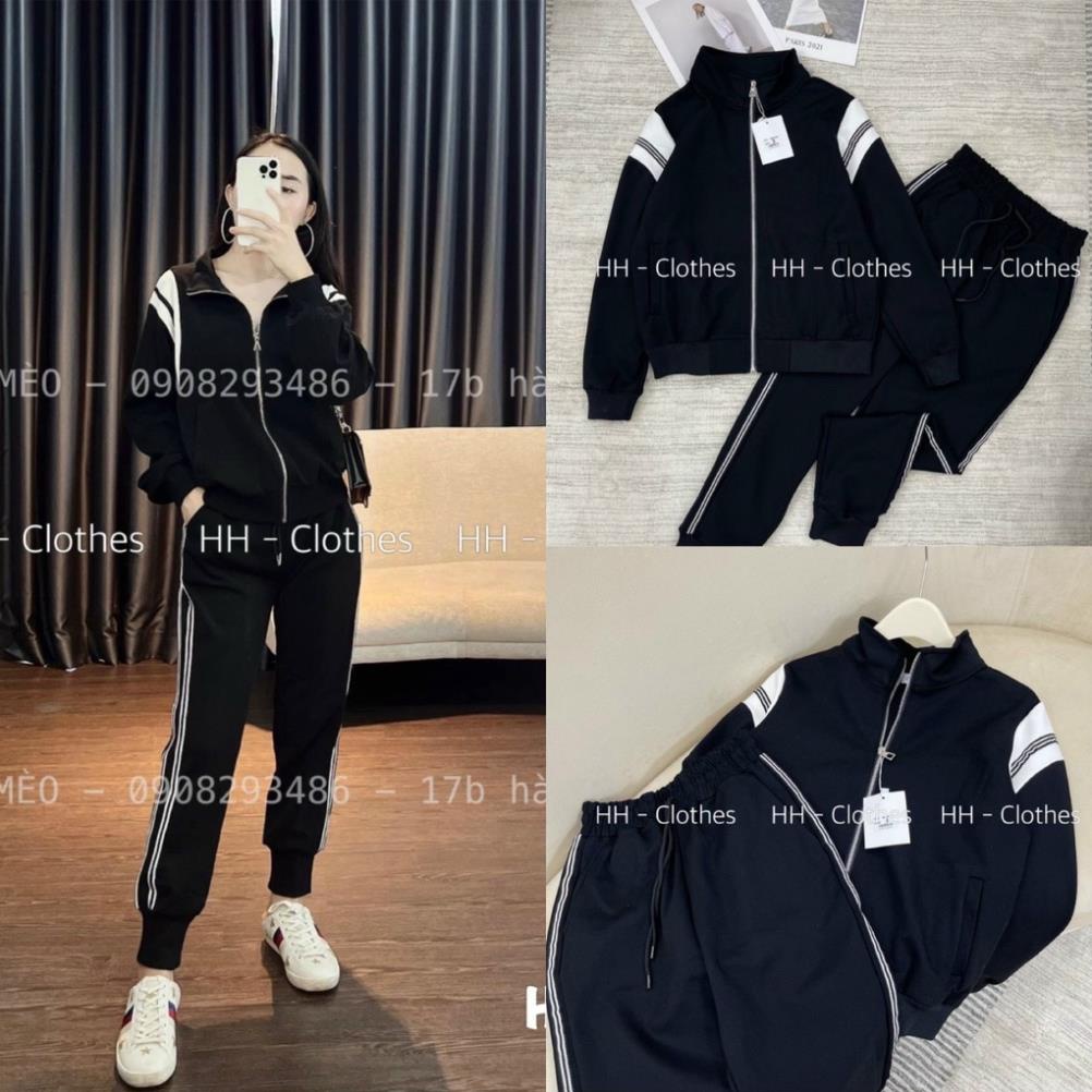 [ 𝐅𝐑𝐄𝐄 𝐒𝐇𝐈𝐏 ] SÉT BỘ THỂ THAO PHỐI VIỀN SỌC CÁ TÍNH