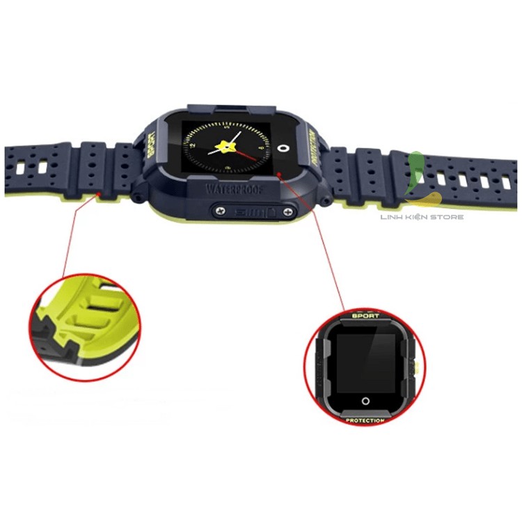 Đồng hồ thông minh định vị trẻ em Wonlex KT03 - Thiết bị đeo tay mang đến sự an toàn cho bé có đa tầng định vị