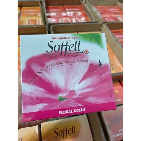 Kem Bôi / Xịt chống muỗi Soffell tác dụng liên tục 8 giờ an toàn cho trẻ nhỏ 80ml