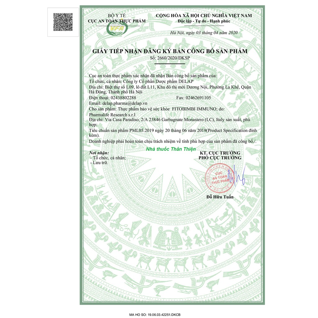 Immuno Bimbi Concentrato Fluido - Hỗ trợ tăng cường sức đề kháng và chức năng miễn dịch tự nhiên