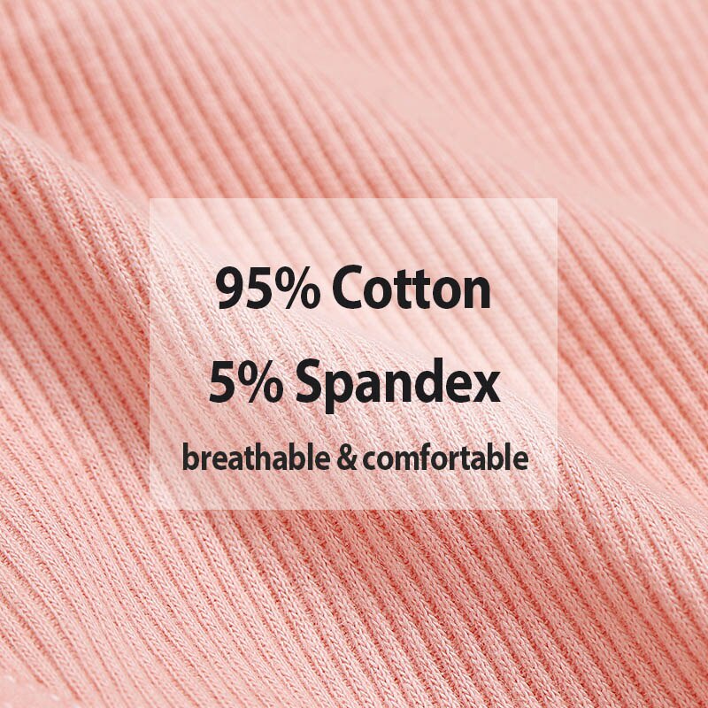 Bộ 3 Quần Lót Cotton Màu Trơn 6 Màu Dễ Thương Cho Nữ