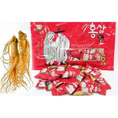 Date mới 8.2023 Kẹo Hồng Sâm Ông Bà Lão 200gr Hàn Quốc