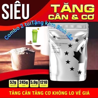 Sữa tăng cân tăng cơ maltodextrin canada weight gain - 1kg hương socola