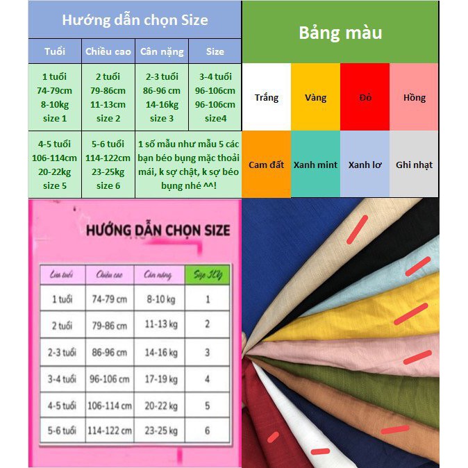 M21 - Váy bé gái công chúa 2 dây cánh tiên có nơ trước ngực xinh xắn - hàng may loại 1 vải linen