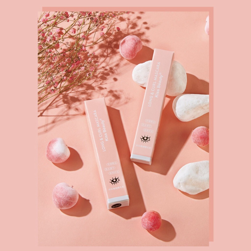Chuốt mi đào KISS BEAUTY làm cong mi dày mi Long & Curl Mascara chống lem tự nhiên KISS07 | BigBuy360 - bigbuy360.vn