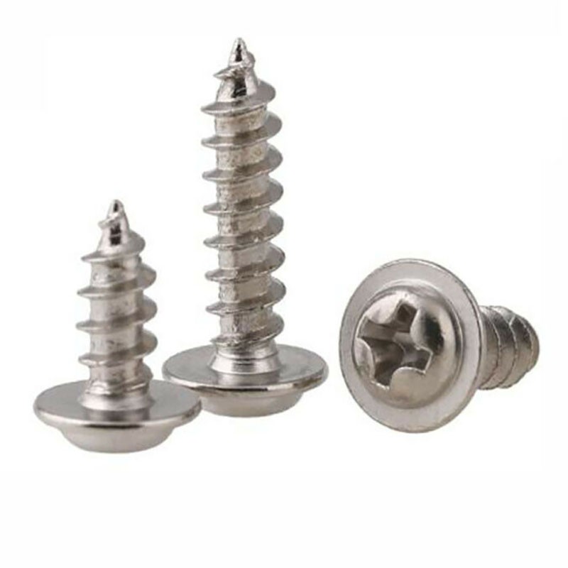 Ốc vít đầu phillips mạ niken m1.2 1.4-4