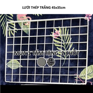 Tặng kèm chốt cài Xả kho Miếng lưới sắt lắp ghép 35x45cm ( Bảo hành 2 năm)