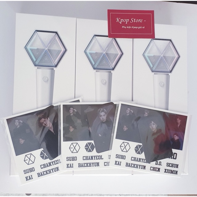 Có sẵn lighstick EXO ver 3 officail